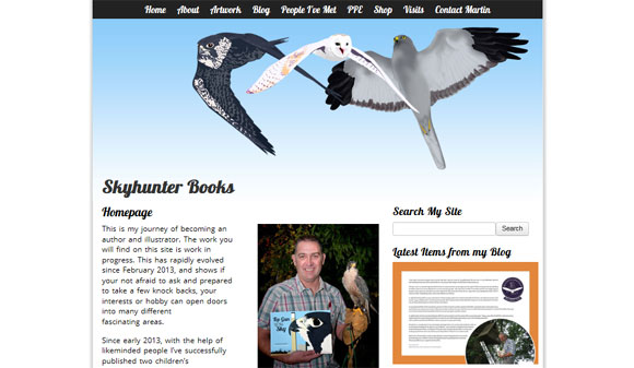 Skyhunter Books new website
